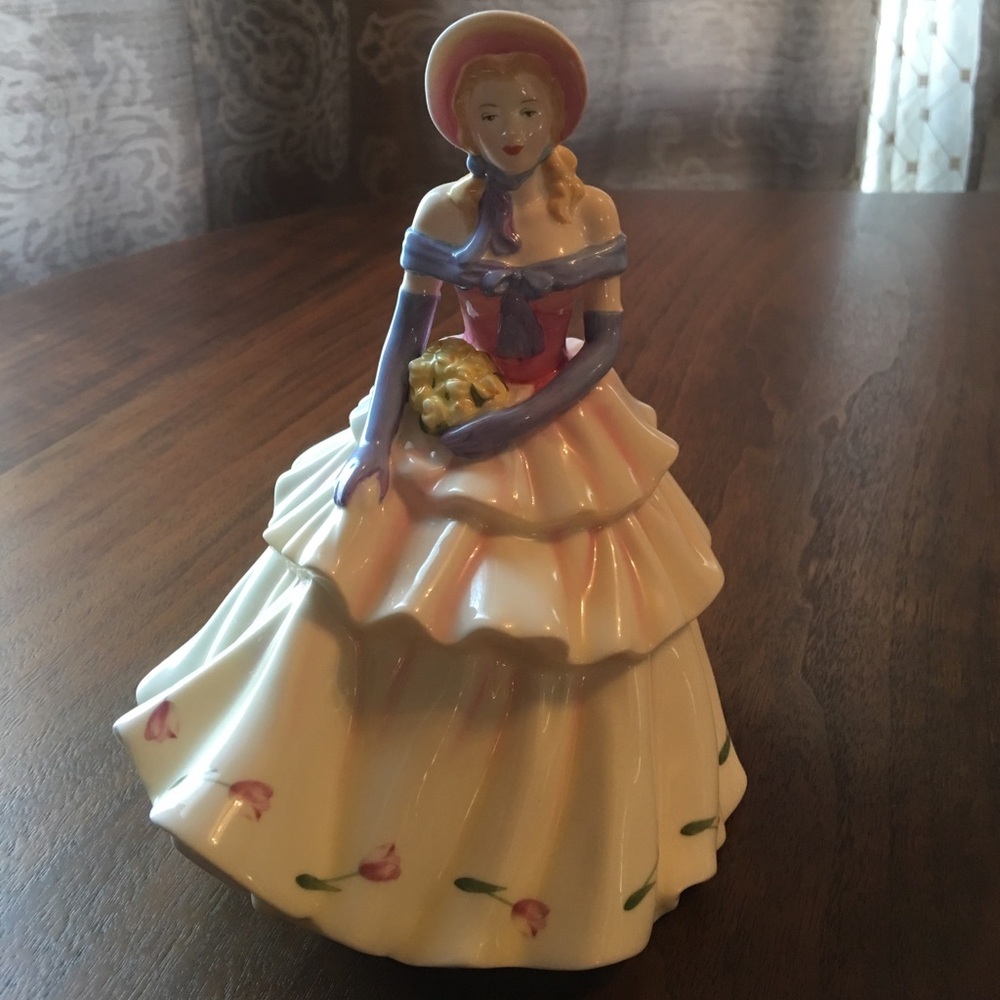 The English Ladies Co Spring figurine